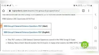#Rrb group d GS questions pdf// source link