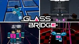 Glass Bridge... But Every Roblox Game Is Different