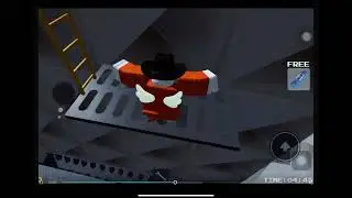 Survive with Barry Prison Run🤫Obby with revolc #obby #roblox #funny 