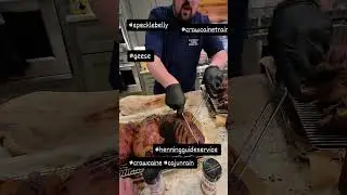 specklebelly geese cooked with three different seasonings