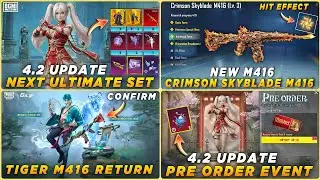 🔴 NEXT BUBU ULTIMATE SET | NEW M416 SKIN CANCEL ❌| TIGER M416 RETURN BGMI | PRE ORDER EVENT CANCEL 🤬