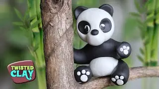 Panda Clay modelling | Twisted Clay