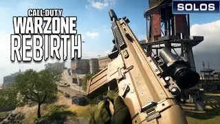 FN SCAR-H & Steyr AUG 9mm in Warzone Rebirth Island Solos Win PS5 Gameplay