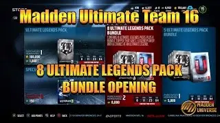 Madden Ultimate Team 16 - Crazy Ultimate Pack Bundle Opening!!