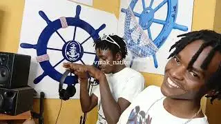Flowsick and Teejay Uno Recording Session of Kirokoo at Vmak Nation with producer Gwan