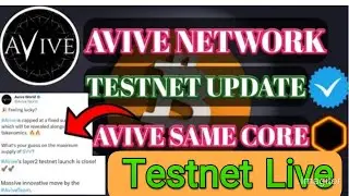 Avive Mining App TestNet Live Guide || Avive Mining App Ka Testnet Kaise join kray || full process