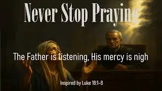 🙏 Never Stop Praying | Powerful Christian Worship Song on Persistent Prayer & Justice