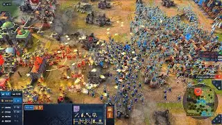 Age Of Empires 4 | Lancaster’s Deadliest Combo – Synchronized Yeoman + Earl’s Guard Support!