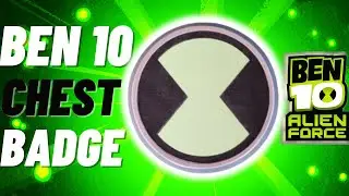 How To Make Ben 10 Alien Force Chest Badge + TEMPLATE | Easy DIY