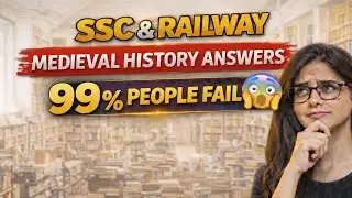 SSC & Railway Medieval History PYQ Answer 😱 | GK MCQ Solution | 99% People FAIL ❌