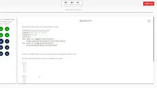 Programming Fundamental Using Python part-1 (Infosys SpringBoard Assessment Answer)