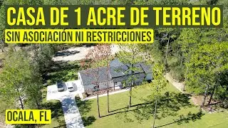 🏠💸 La Casa ESTILO Granja | M&Aacute;S BARATA de Toda la Florida! 1 Acre de Terreno.