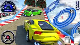 GT Car Stunt racing Mage Ramp impossible Car Driving Gadi Wala Android GamePlay 🔥 2026