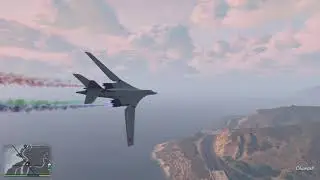 GTA-5 | MODE | RUSSIAN TU-160 | Aircraft Smoke (Changeable Color and Size) for Plane 1.0