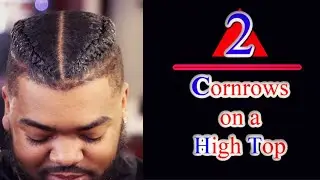 💋2 косички на высоком верху