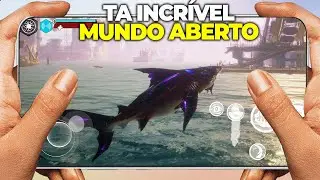 SAIUU! Maneater Mobile NOVO JOGO DE MUNDO ABERTO DE CONSOLE PARA CELULAR ANDROID E IOS