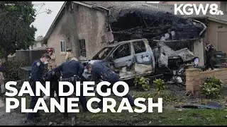Small plane crashes into San Diego neighborhood