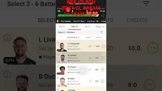 WEF VS BPH BEST GL THE HUNDRED MATCH DREAM 11 TEAM ❤️❤️❤️