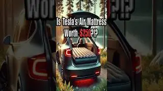 Обзор надувного матраса Model Y доступен на YouTube‼️ #tesla #modely #model3 #cars #explore #fyp ...