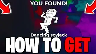 Как получить танцующего Сояджека в игре Find A Meme! Roblox