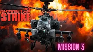 🚁 Soviet Strike 🛰️ PS1🚀Mission 3 #desertstrike #juglestrike #urbanstrike #nuclearstrike #clearedhot 