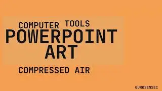 POWERPOINT ART | HOW TO DRAW IN POWERPOINT | COMPRESSED AIR #powerpoint #powerpointart #PPT