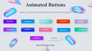 Creating Interactive Animated Buttons using #html5  and #css3 | #webanimationzone