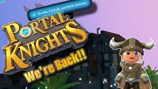 ⭐Portal Knights 2023⭐ Exploring Landlubber's Leap- Elves, Furfolk, rifts, Relic defence.