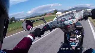 Mbk Booster Spirit Wheelie pt. 7!