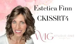 Estetica | FINN wig review | CKISSRT4 | Gorgeous Brunette with Blonde Highlights! Updated Review!