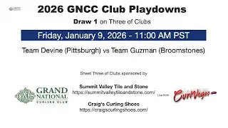 2026 GNCC Club Playdowns: Draw 1 on Three of Clubs - Devine vs. Guzman