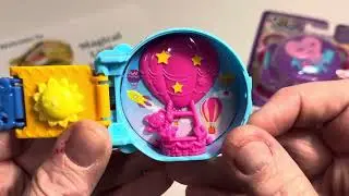 Reveal and Review of Two Polly Pocket On The Go Compacts