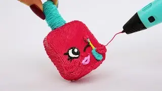 How to Make Your Own Shopkins Polly Polish with 3D Pen