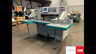 Cheap Perfecta 92 TVC Guillotine for sale   Used paper cutting machines from Gab Supplies Ltd   2001