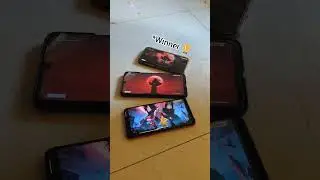 iPhone X vs Redmi 13C 5G vs OPPO F7 #iphone #android #freefire