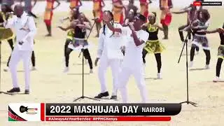 L Sammy Kip performing at Mashujaa Day Kenya 2022