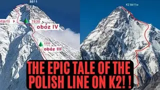 The Epic Tale of the Polish Line on K2! #k2 #everest #climbing #himalayas #challenge #polish #climb
