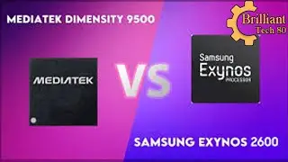 Mediatek Dimensity 9500 против Samsung Exynos 2600 | Блестящие технологии
