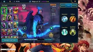 Ninja Build and Clan Boss Battle - Day 28 F2P