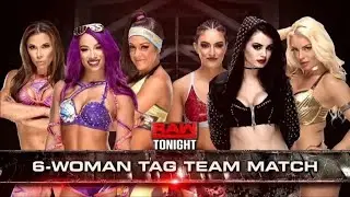 WWE 2K19: JAMES, BANKS & BAYLEY VS ABSOLUTION - SIX-WOMAN TAG TEAM MATCH: RAW, DEC. 25, 2017