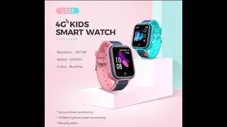 Ceas pentru copii cu GPS si 4G / Smartwatch for kids with GPS and 4G