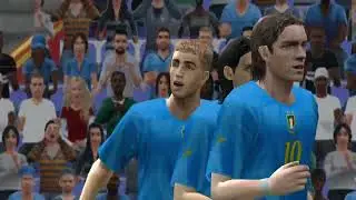 Italy 3 - 0 Netherlands / Quarter Final EURO 2004 - PES 6