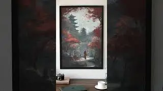 Discover the beauty of Japan with our amazing wall art print!