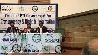 Director Programs SSDO Syed Kausar Abbas Addressed Seminar on Int  RTI Day