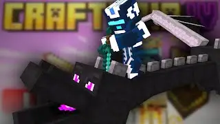 🔴Enderdragon Fight TODAY in the Craftopia SMP! More Difficult Modded Boss!