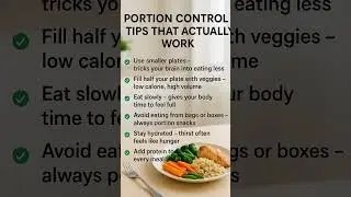 #health #fitness #healthandfitness #weightloss #weightlossjourney #portioncontroltips