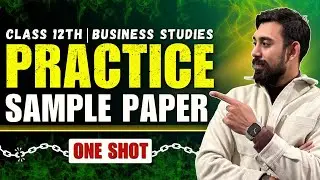 Sample paper 1 | Business Studies | Boards 2025 | Must Watch
