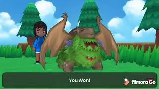 Drakomon online battles #1: Grass types