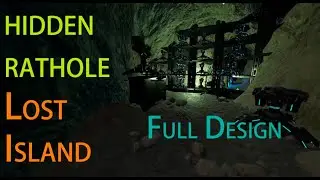 Super HIDDEN RAT HOLE FULL DESIGN Lost Island ARK