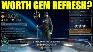 What Is The Best Way To Max Out Batwoman The Drowned? Injustice 2 Mobile